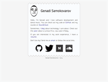 Tablet Screenshot of gsamokovarov.com